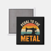 Funny Quilting Art For Men Women Quilt Sewer Quilt Magnet (Vorderseite/Rückseite)