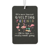 Funny Quilting Eman Phantastisch Job Beruf Autolufterfrischer (Rückseite)