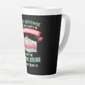 Funny Quilting Fabric Quilters Milchtasse (Rechte Ecke)