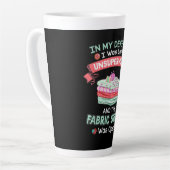Funny Quilting Fabric Quilters Milchtasse (Linke Ecke)