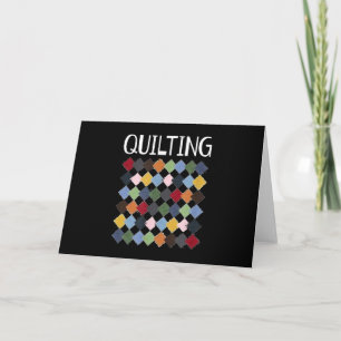 Funny Quilting Liebhaber   Geburtstagsgeschenke Qu Karte