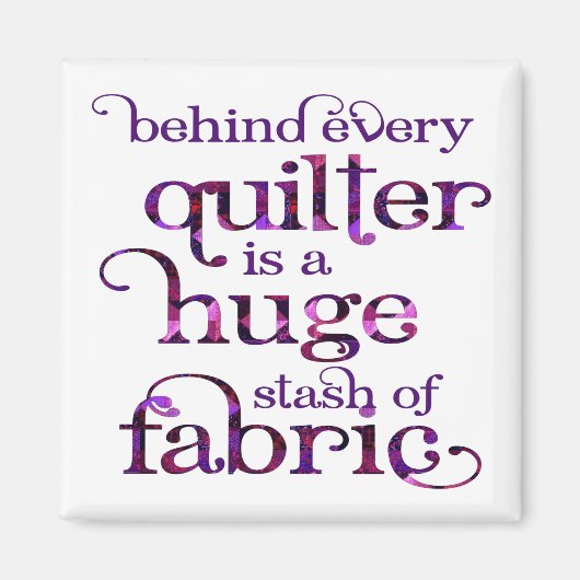 Funny Quilting Magnet (Vorne)