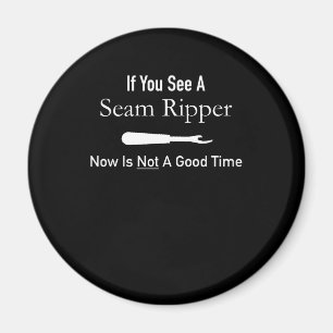 Funny Quilting Seamstress - Geschenk für die Quilt Magnet