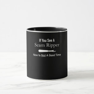 Funny Quilting Seamstress - Geschenk für die Quilt Tasse