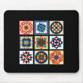 Funny Quilting Sewing Make A Quilt Patterns Quilte Mousepad (Vorne)