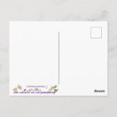 Funny Quirky Niedlich Gateau Weird Cake Art Spaß Postkarte (Rückseite)