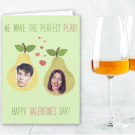 Funny Quirky Pair Grußkarte für den Valentinstag Dankeskarte