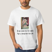Funny Quirky Scandinavian Troll T-Shirt (Vorderseite)