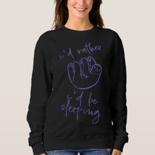 Funny Quirky Sloth Animals perfekt für Sloths Funn Sweatshirt