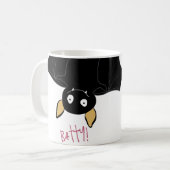 Funny Quirky und ein wenig Batty ohne meine... Kaffeetasse (Vorderseite Links)