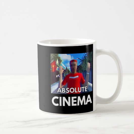 Funny Quote Absolute Cinema Meme Brother Hai's Pho Kaffeetasse (Rechts)