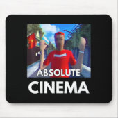 Funny Quote Absolute Cinema Meme Brother Hai's Pho Mousepad (Vorne)