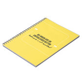 Funny Quote Autosave not enabled Notebook Notizblock (Linke Seite)