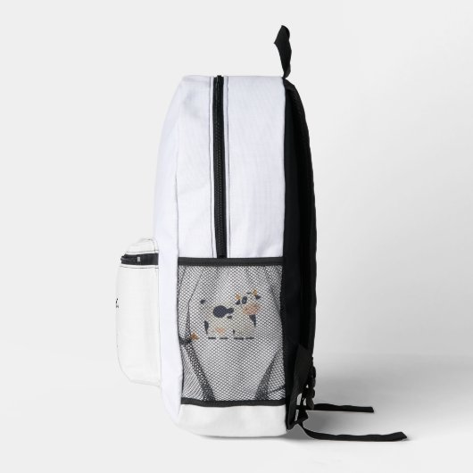 Funny Quote Backpack for Everyday Adventures Bedruckter Rucksack (Rechts)
