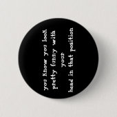 Funny Quote Button (Vorderseite)