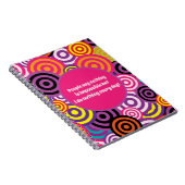 Funny Quote Circle Notebook Notizblock (Rechte Seite)