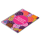 Funny Quote Circle Notebook Notizblock (Linke Seite)