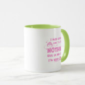 Funny Quote Coffee Tasse (VorderseiteRechts)