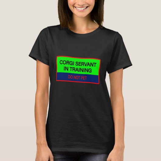 Funny Quote Corgi Lehrer T-Shirt (Vorderseite)