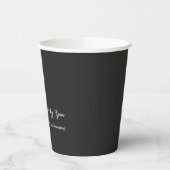 Funny Quote Early Night Introvert Humor Custom Pappbecher (Links)