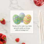 Funny Quote easter  Serviette (Beispiel)