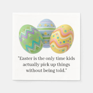 Funny Quote easter  Serviette