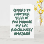 Funny Quote Ehefrau Husband Liebe Romantisches Spr Karte (Gelbe Blume)