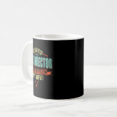 Funny Quote For Retired Band Director Kaffeetasse (Vorderseite Links)