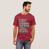 Funny Quote Gamer T - Shirt für Gaming-Nerd (Vorne ganz)