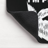 Funny Quote Gift For Bearded Men And Beard Lovers Mousepad (Ecke)