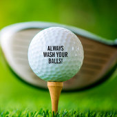 Funny Quote Golfball