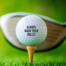 Funny Quote Golfball