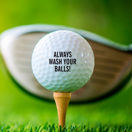 Funny Quote Golfball