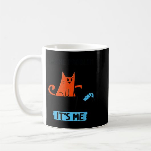 Funny Quote I'm The Problem - It's Me Shirt Tee Kaffeetasse (Links)