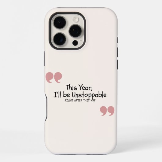 Funny Quote iPhone Hülle (Rückseite)