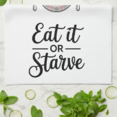 Funny Quote Kitchen Towel Geschirrtuch (Gefaltet)