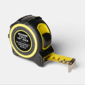 Funny Quote Maßnahme zweimal schneiden Maßband (Winkel)