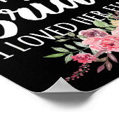 Funny Quote Mother Of The Bride I Loved Her First Poster (Ecke)
