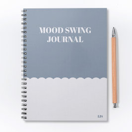 Funny Quote Movie Swing Journal Blue Modern Notizblock
