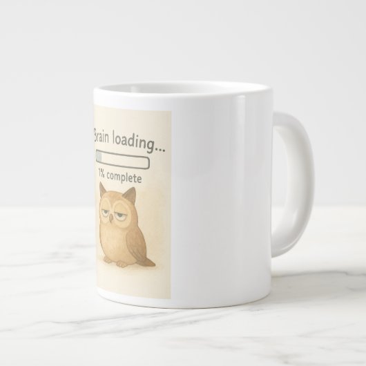 Funny quote mug Jumbo-Tasse (Vorderseite Rechts)
