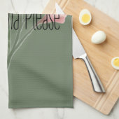 Funny Quote No Drama Please Decor For Home Geschirrtuch (Viertel Falte)