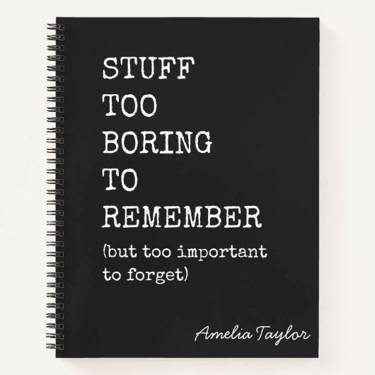 Funny Quote Playful List Humor Home Life Notizblock (Vorderseite)