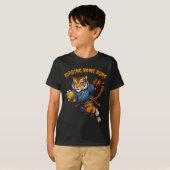 Funny Quote Roaring Home Run Ball Retro Tiger Love T-Shirt (Vorne ganz)