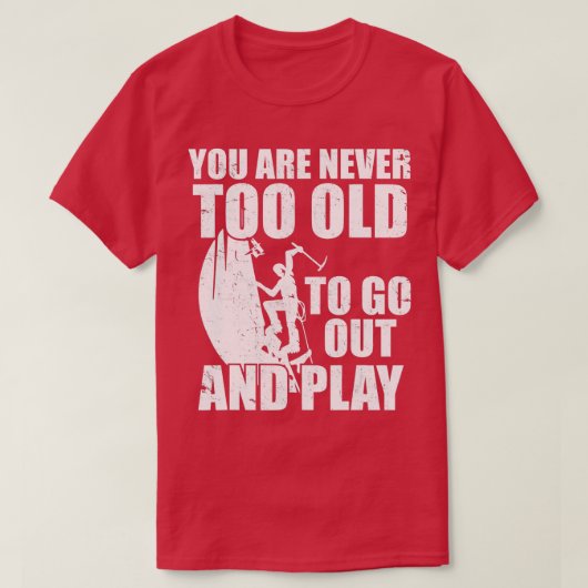 Funny Quote Rock Ice Klettersteig Klettersteig T-Shirt (Design vorne)