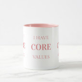 Funny Quote Simple Typography Pink Pilates Mug Tasse (Zentrum)