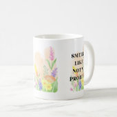 Funny Quote “Smells Like Not My Problem” Gift Kaffeetasse (VorderseiteRechts)