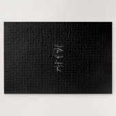 Funny Quote Solid Color Background Puzzle (Horizontal)