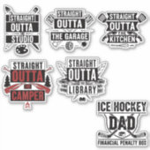 funny quote sports Printable Aufkleber (Vorderseite)