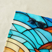 Funny quote strand verrückt strandtuch (Beispiel)