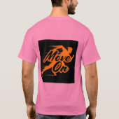 Funny Quote T - Shirt - Fett Typografie" (Rückseite)